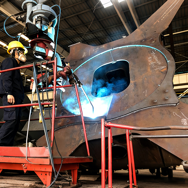 Welding Operations for Steel Plate Structural Components